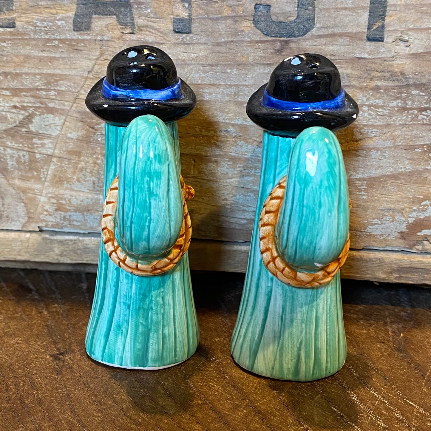 【vintage】“RUSS” ソルトアンドペッパー サボテン