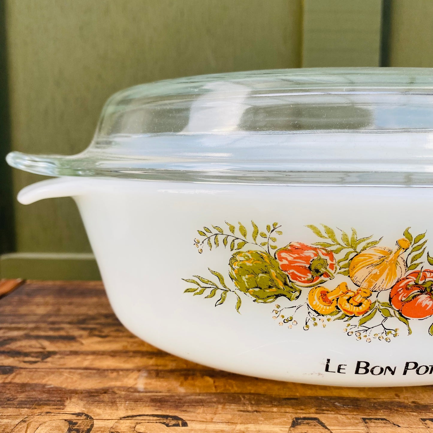 【USA vintage】FIRE KING オーバル キャセロール