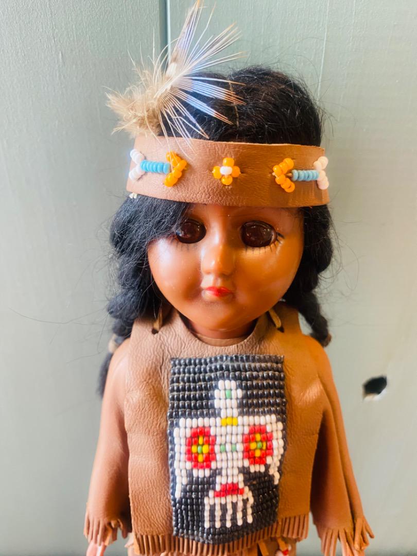 【USA vintage】カールソンドール インディアン 人形