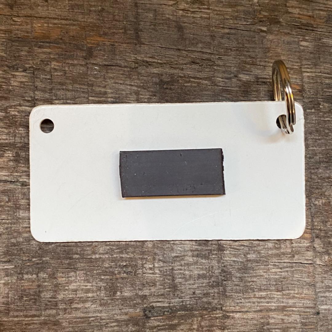 【1980s USA vintage】ネームプレートキーホルダー RONALD