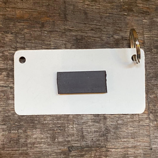 【1980s USA vintage】ネームプレートキーホルダー RONALD