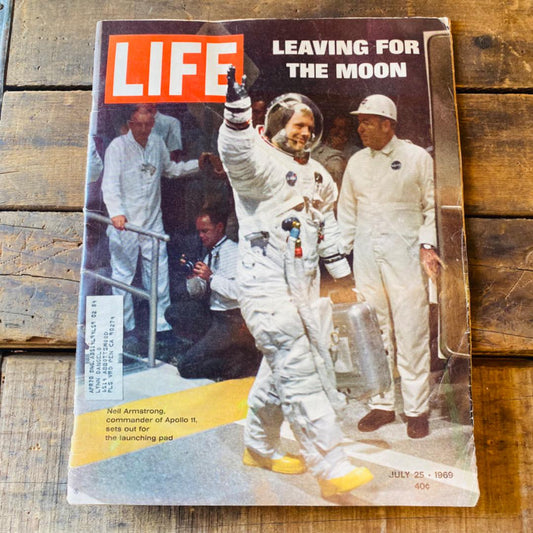 【1969 USA vintage】LIFE 雑誌 アポロ 宇宙