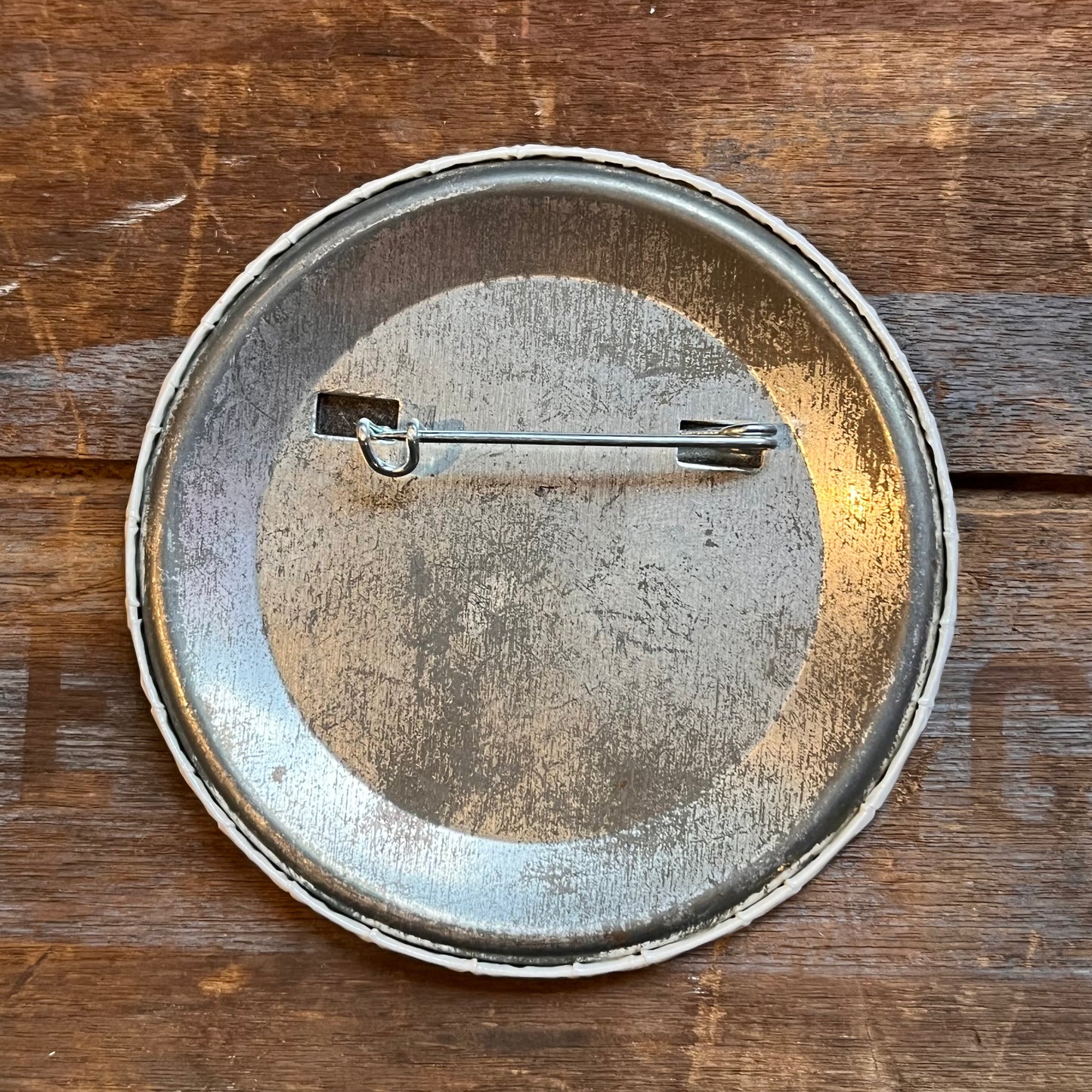 【USA vintage】缶バッジ BUSH DEFENDS THE 2nd AMENDMENT