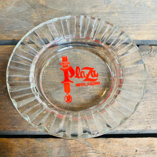 【1950s-1970s USA vintage】カジノ アドバタイジング 灰皿 UNION Plaza HOTEL/CASINO