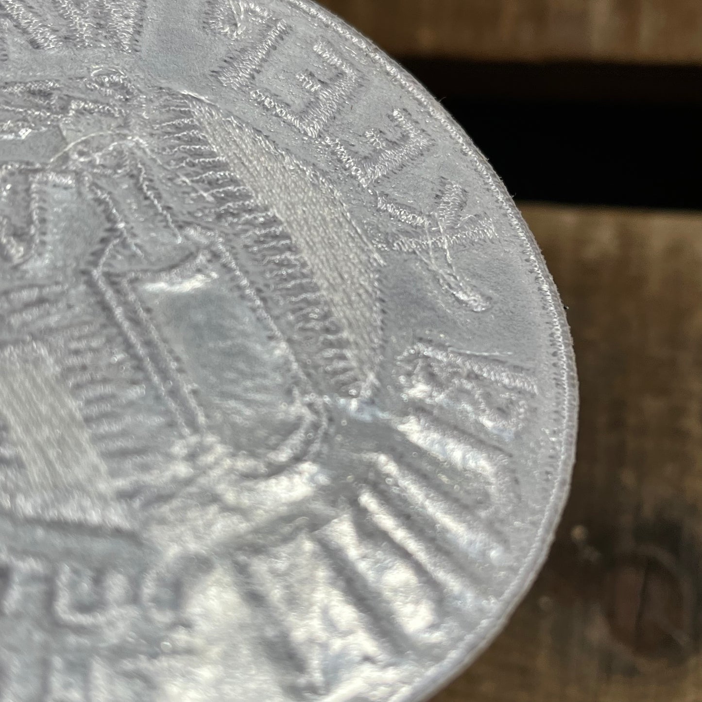 【USA vintage】KEEP WARM BURN OUT OF THE RICH ワッペン