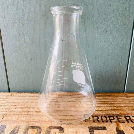 【USA vintage】PYREX frasco 三角フラスコ 瓶