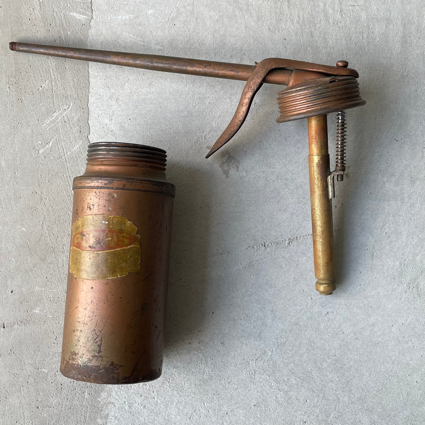 【USA vintage】PLEWS OILER オイル差し