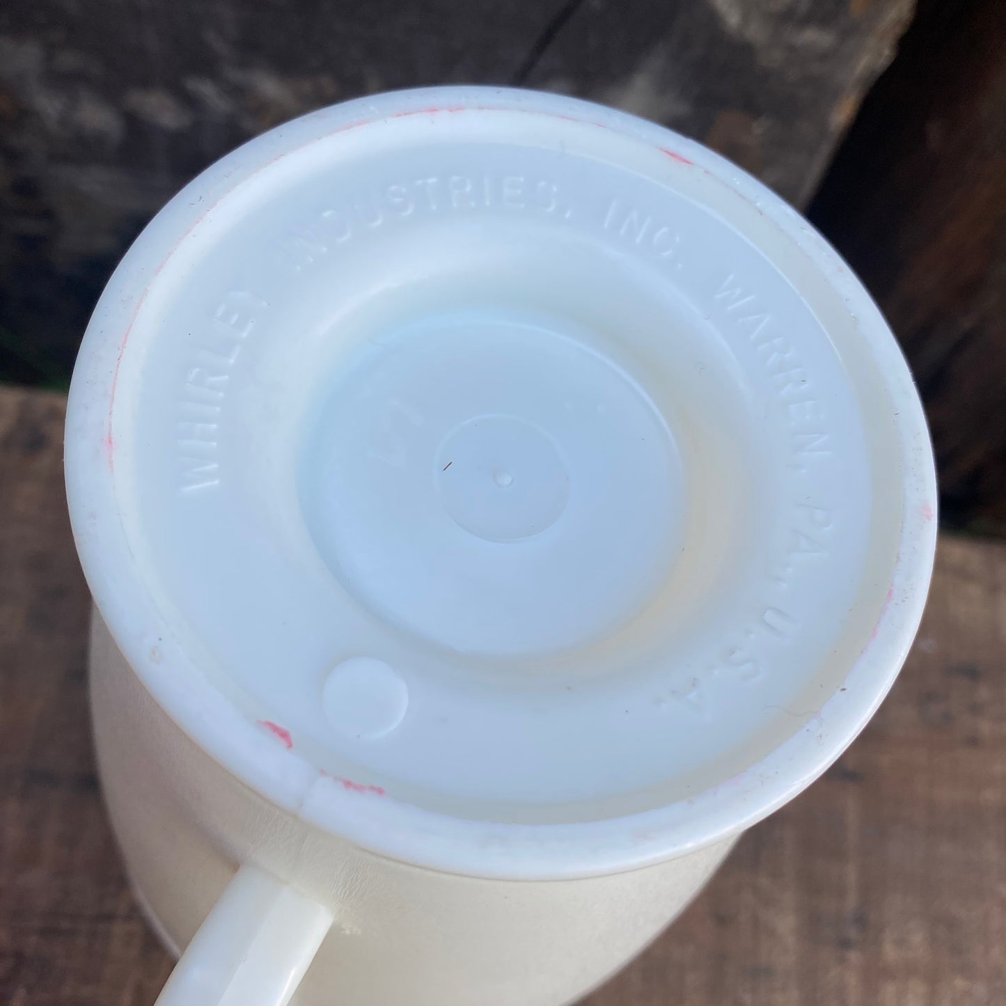 【70’s vintage 】CHAMPION ビンテージ チャンピオン スパークプラグ レーシング プラスチック マグカップ 蓋付き