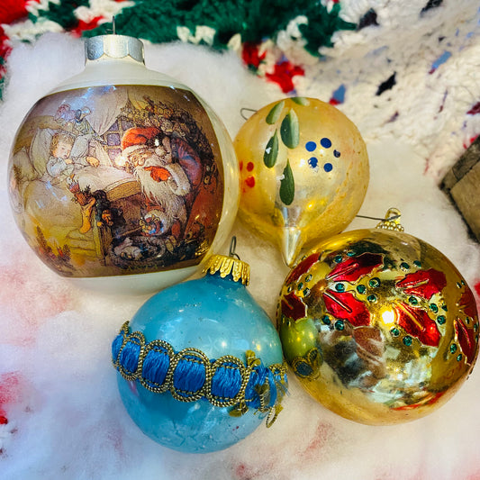 【USA vintage】クリスマス オーナメント セット②