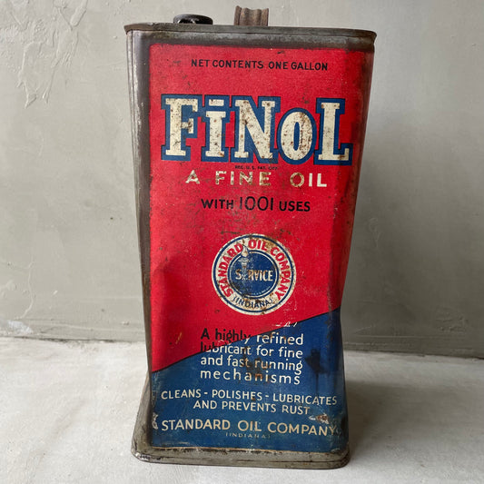 【USA vintage】FiNoL オイル缶 携行缶