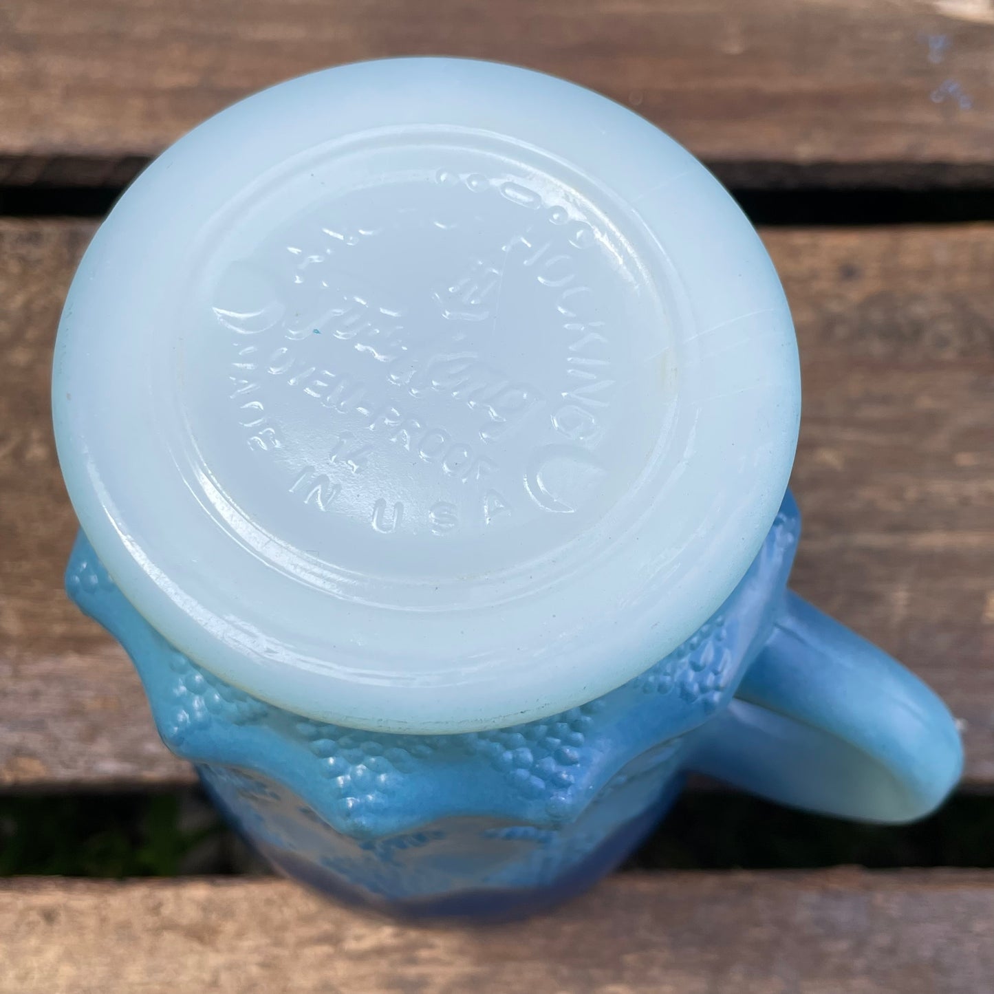 【60’s USA vintage】Fire King キンバリー (ブルー)