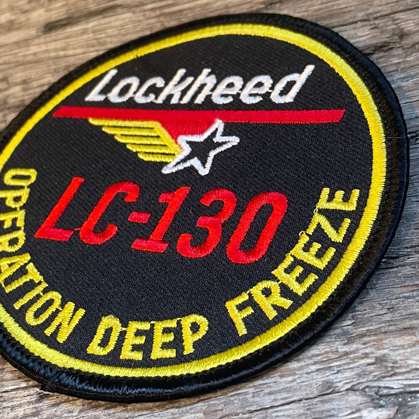 【USA vintage】 ロッキード LC-130 ワッペン 航空自衛隊 航空機