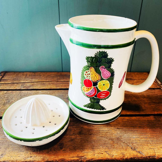 【vintage】陶器 ジューサー 絞り機