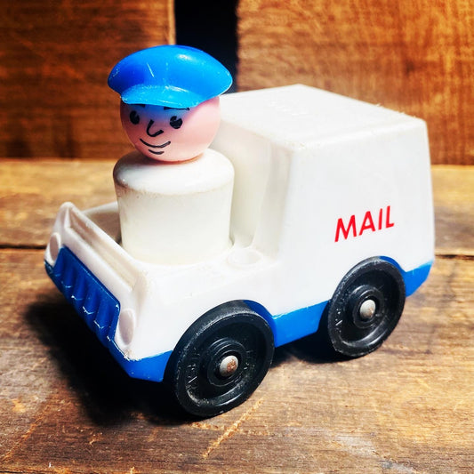【1980s USA vintage】 フィッシャープライス 郵便トラック
