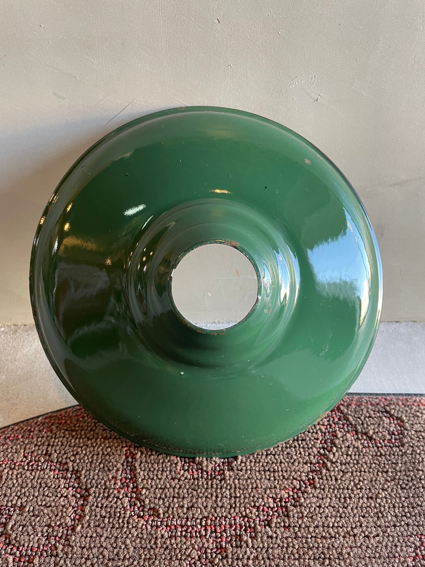 【USA vintage】ランプシェード グリーン