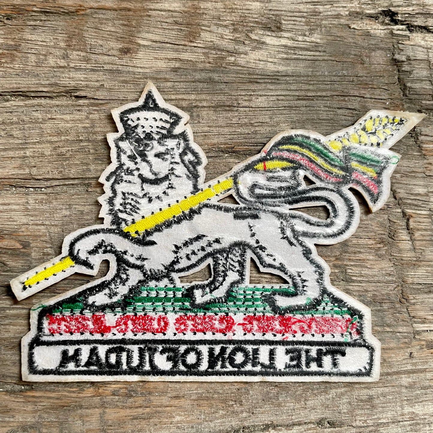 【USA vintage】ワッペン The Lion of Judah ライオン オブ ユダ