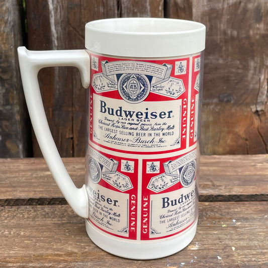 【70’s USA vintage】バドワイザー プラスチック ビアマグ