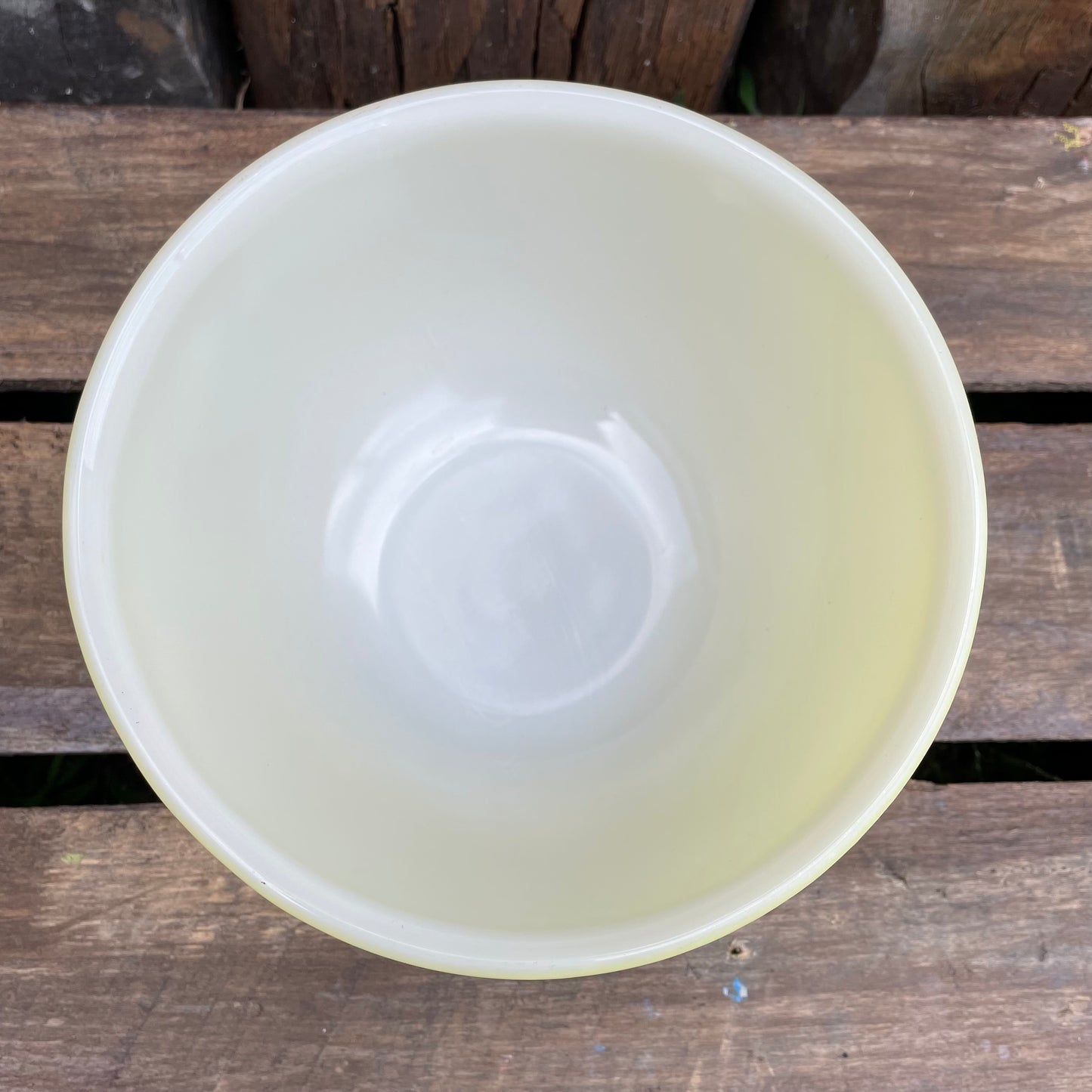 【50’s USA vintage】Fire King ミキシングボウル レモンイエロー
