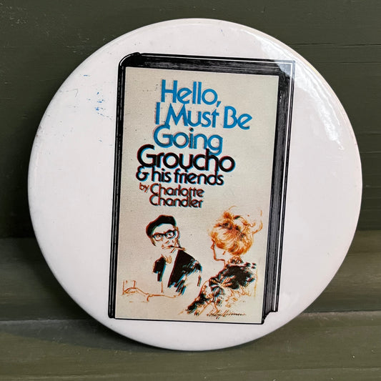 【USA vintage】缶バッジ シャーロット・チャンドラー