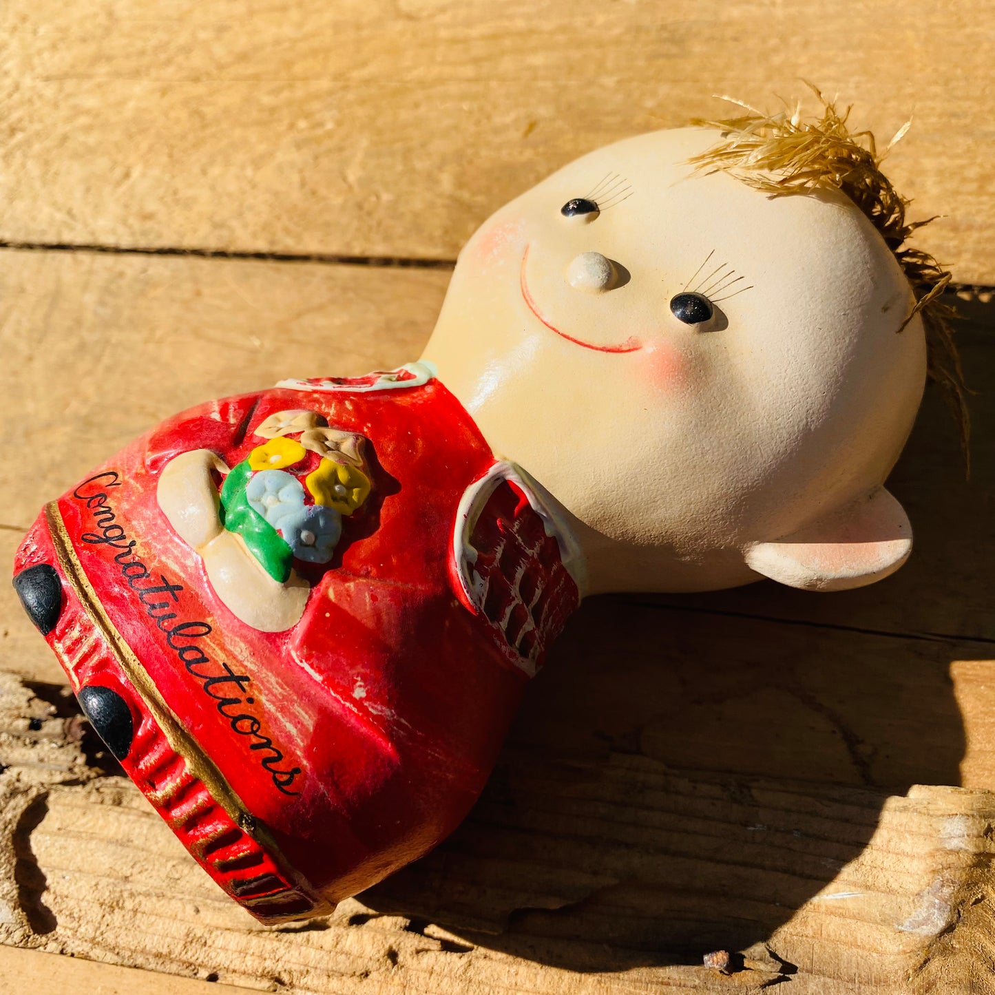 【USA vintage】coin bank 貯金箱 女の子