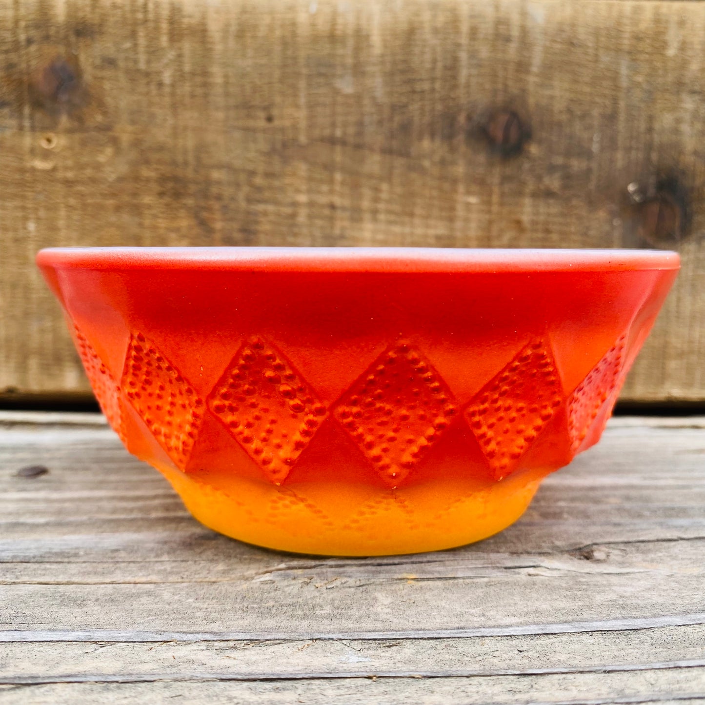 【1960s USA vintage】FIRE KING キンバリー ボウル オレンジ