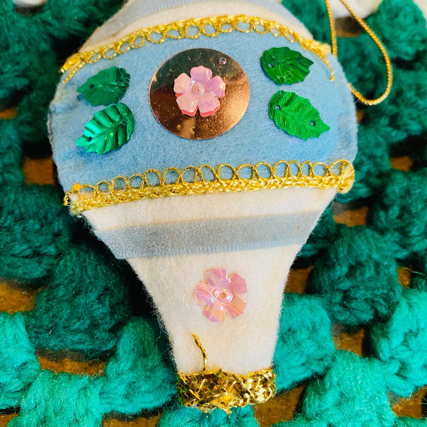 【vintage】フェルトのクリスマスオーナメント⑤