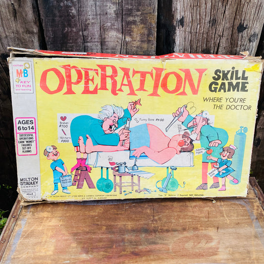 ▶︎▶︎SALE▶︎▶︎【1965 USA vintage】operation board game