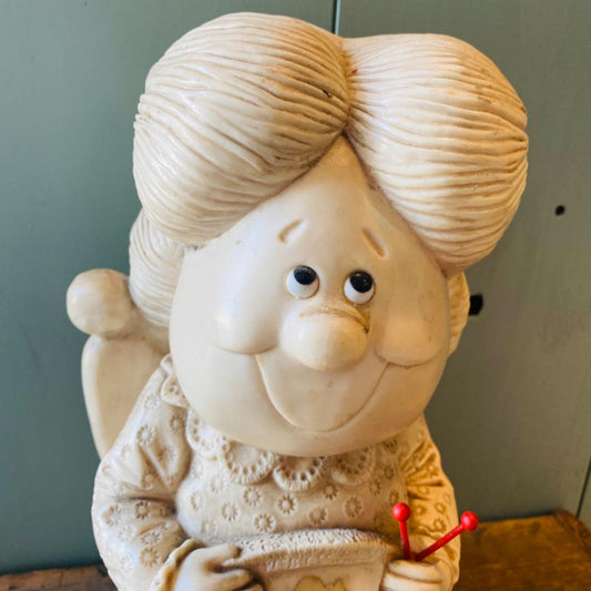 【1970s USA vintage】 ビッグサイズ メッセージドール