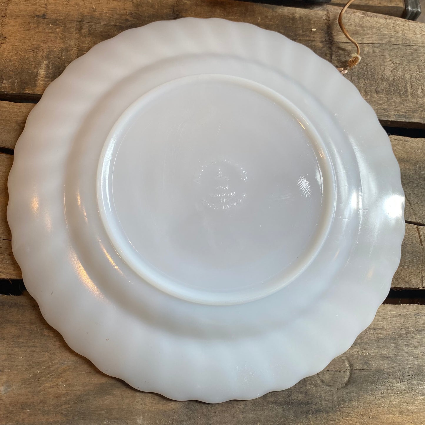 【1960s USA vintage】 FIRE KING ゴールドリム プレート①