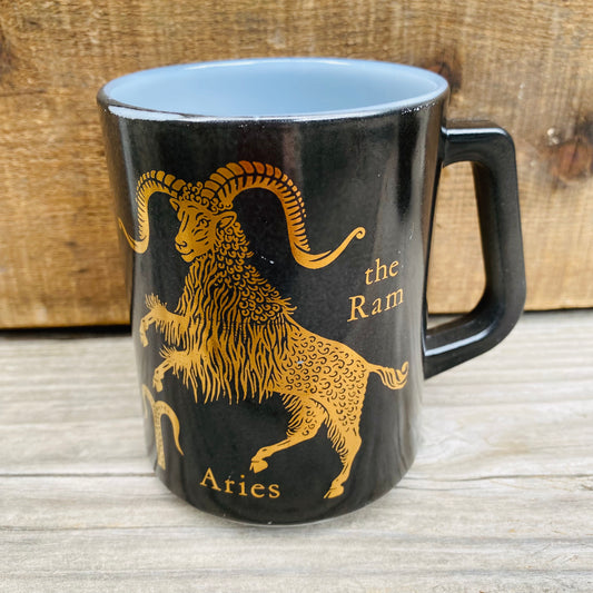 【1960s- USA vintage】FEDERAL フェデラル 星座マグ 牡羊座