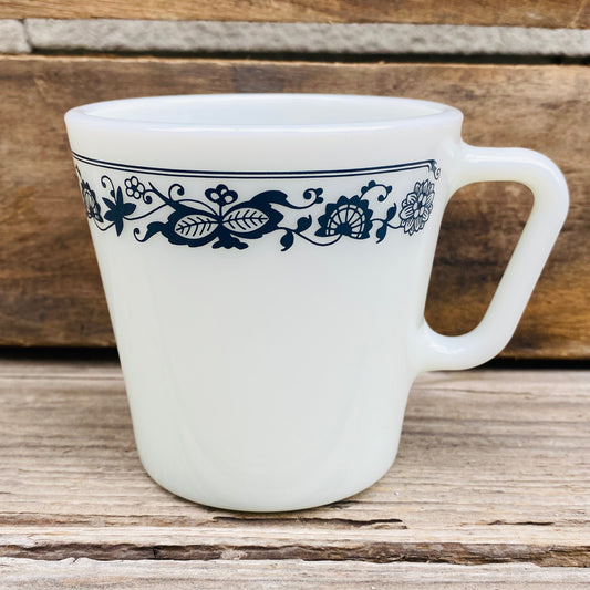 【1972-1983 USA vintage】OLD PYREX オールドタウン マグカップ