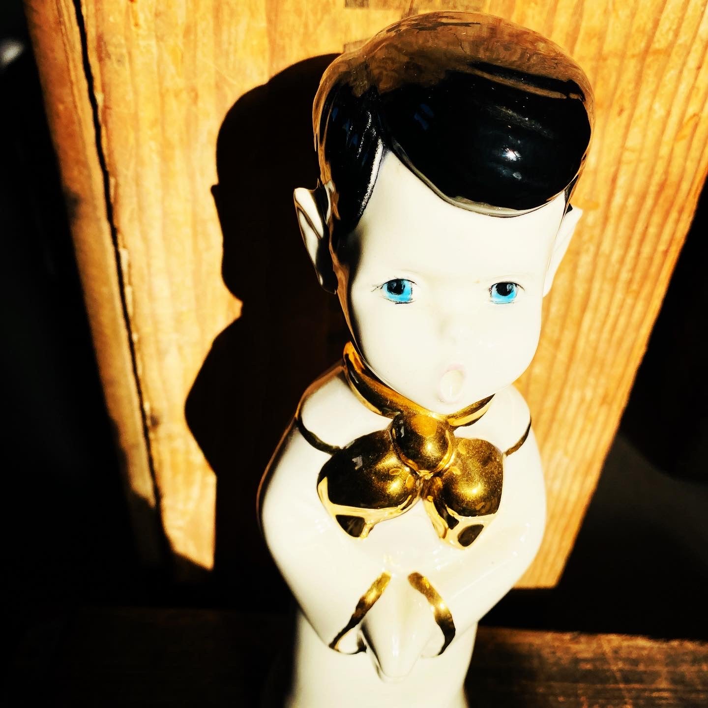 【vintage】聖歌隊 クリスマス 陶器 置物