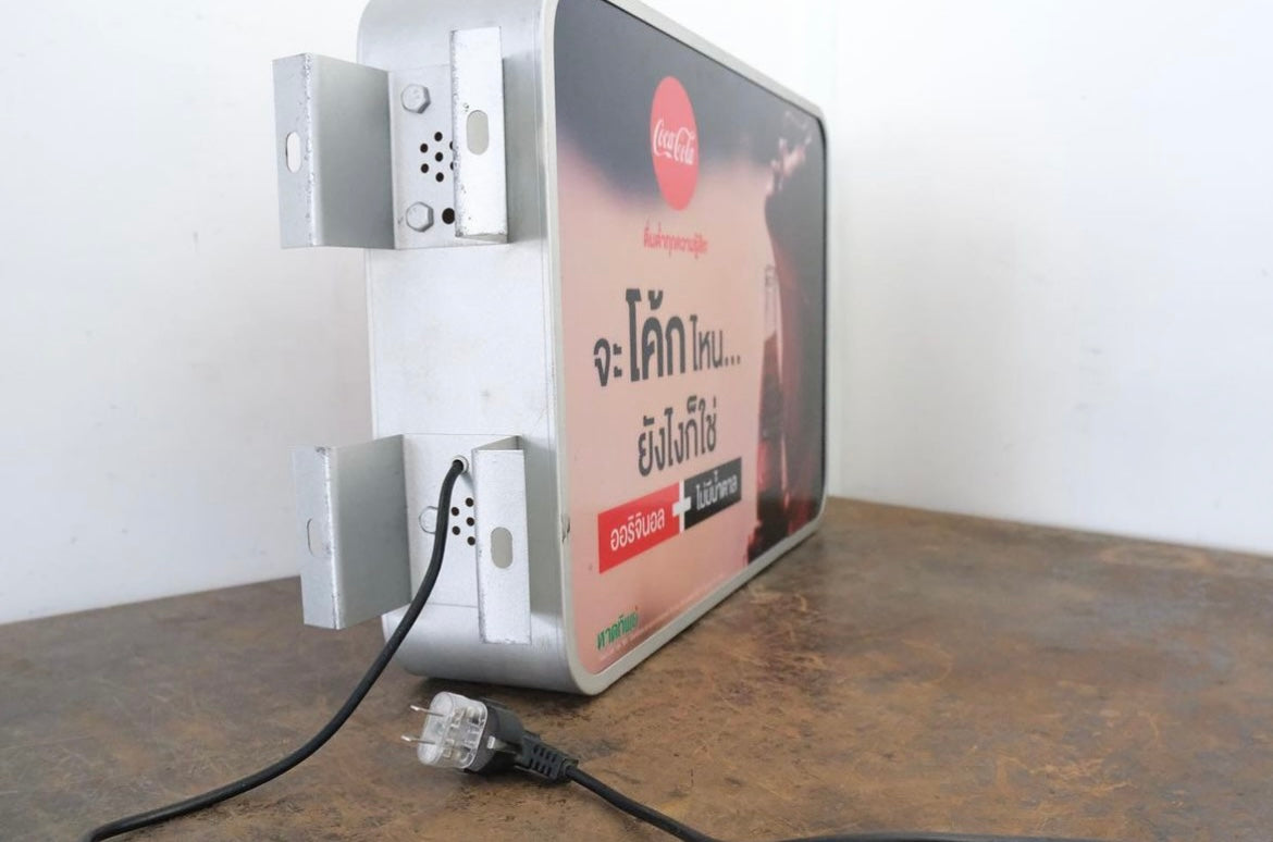 【Thai Coca-Cola】Illminated Signboard 看板