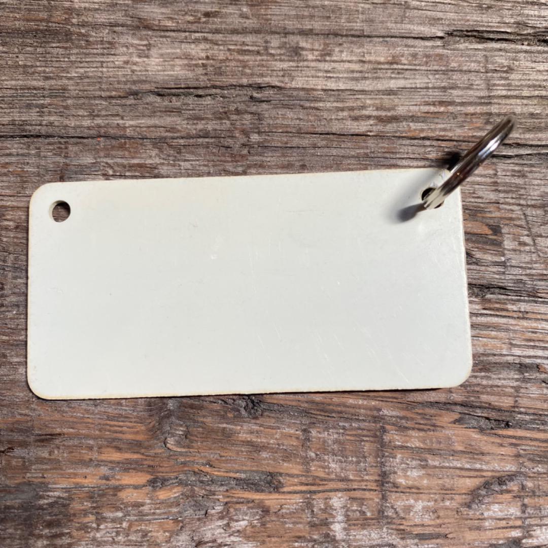 【1980s USA vintage】ネームプレート キーホルダー KRIS