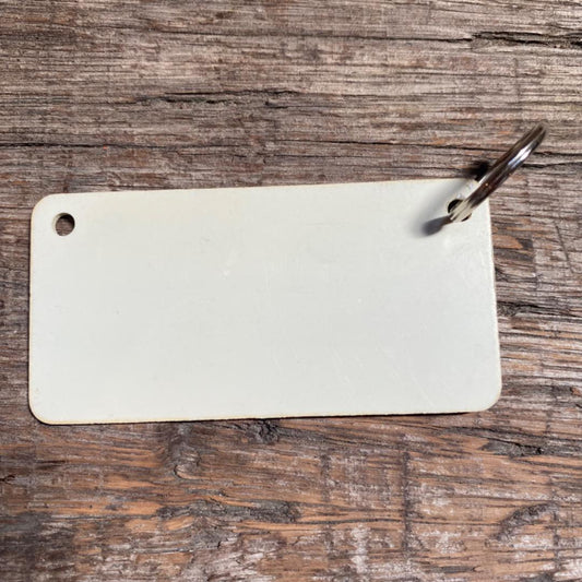 【1980s USA vintage】ネームプレート キーホルダー KRIS