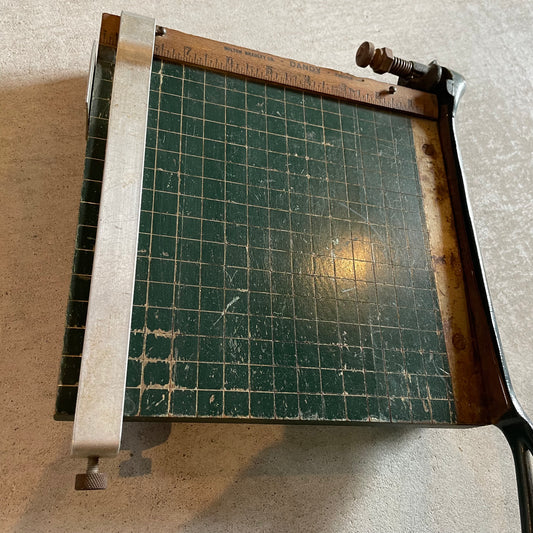 【USA vintage】Milton Bradley.Co DANDY ペーパーカッター