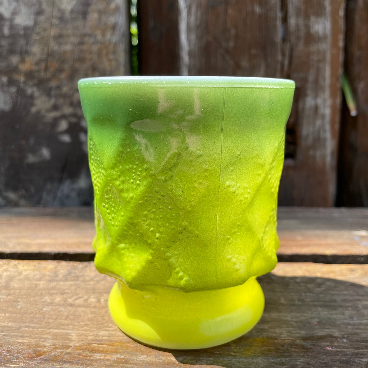 【60’s USA vintage】Fire King キンバリー (グリーン)