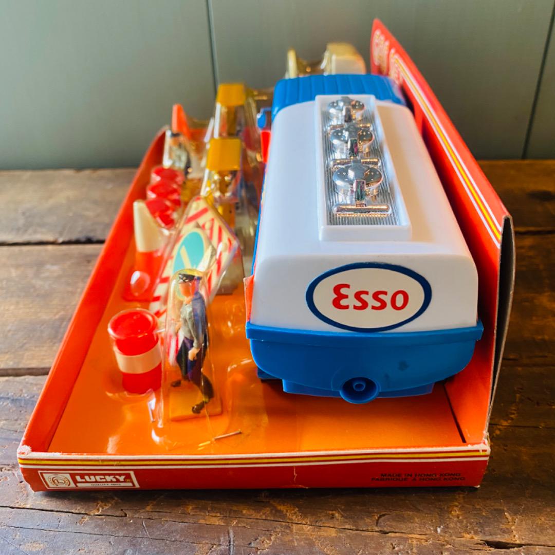 【USA vintage】ESSO(エッソ)ガソリンスタンド おもちゃ