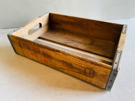 【USA vintage】7UP 木箱 ウッドボックス ガーデニング ガレージ