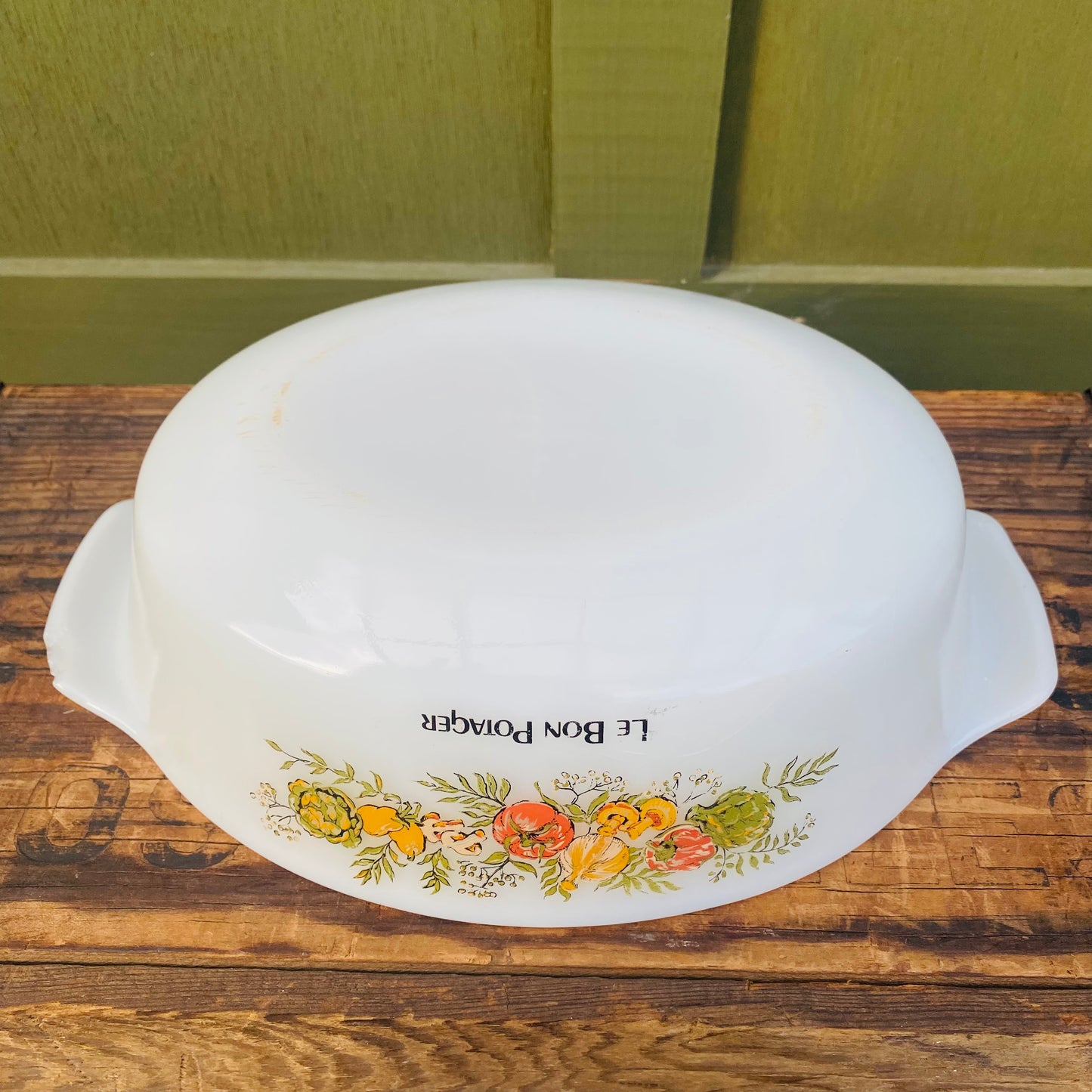 【USA vintage】FIRE KING オーバル キャセロール