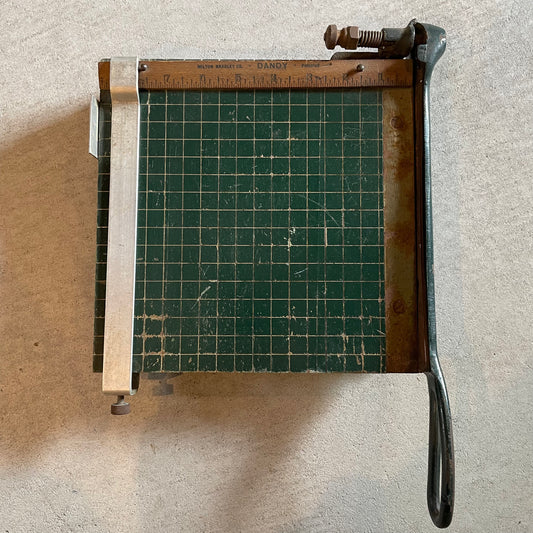 【USA vintage】Milton Bradley.Co DANDY ペーパーカッター