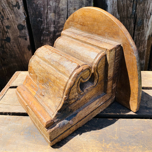 【vintage】wall console ウォールコンソール 壁掛け棚 木製