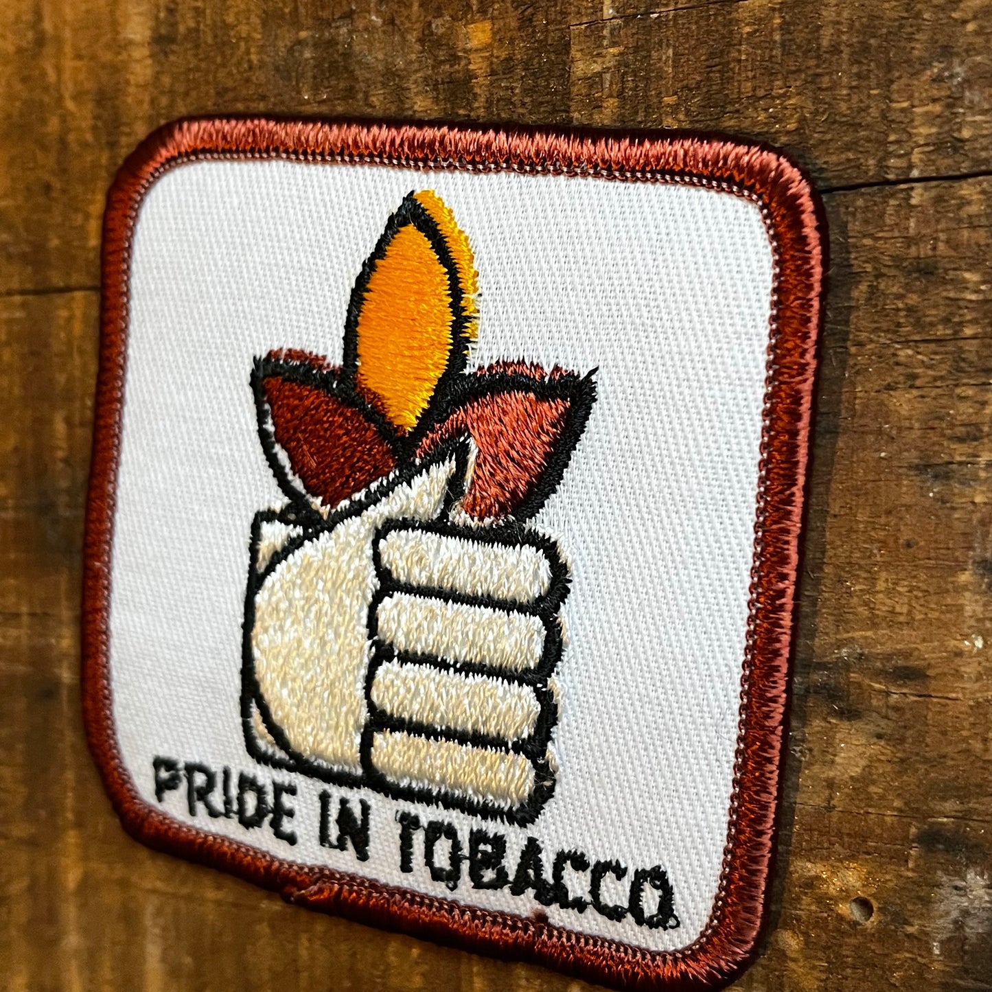 【USA vintage】R.J.レイノルズ・タバコ・カンパニー PRIDE IN TOBACCO ワッペン
