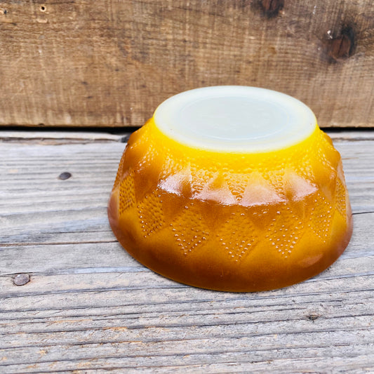 【1960s USA vintage】FIRE KING キンバリー ボウル イエロー