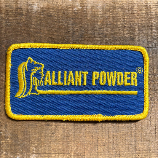 【USA vintage】ALLIANT POWDER ワッペン