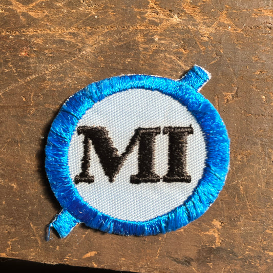 【USA vintage】ワッペン MI