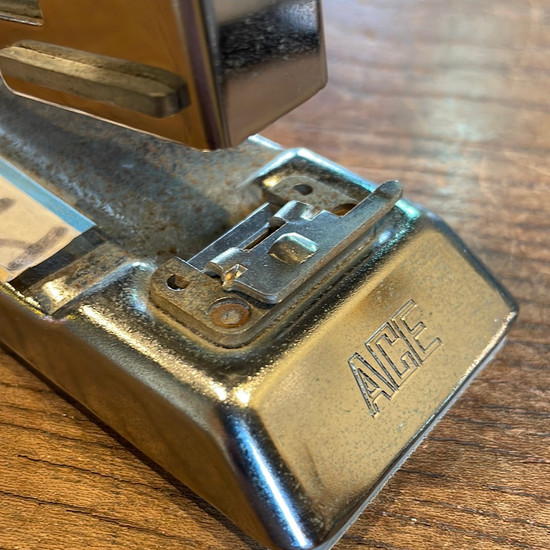 【USA vintage】 ACE Pilot ステープラー Model 404