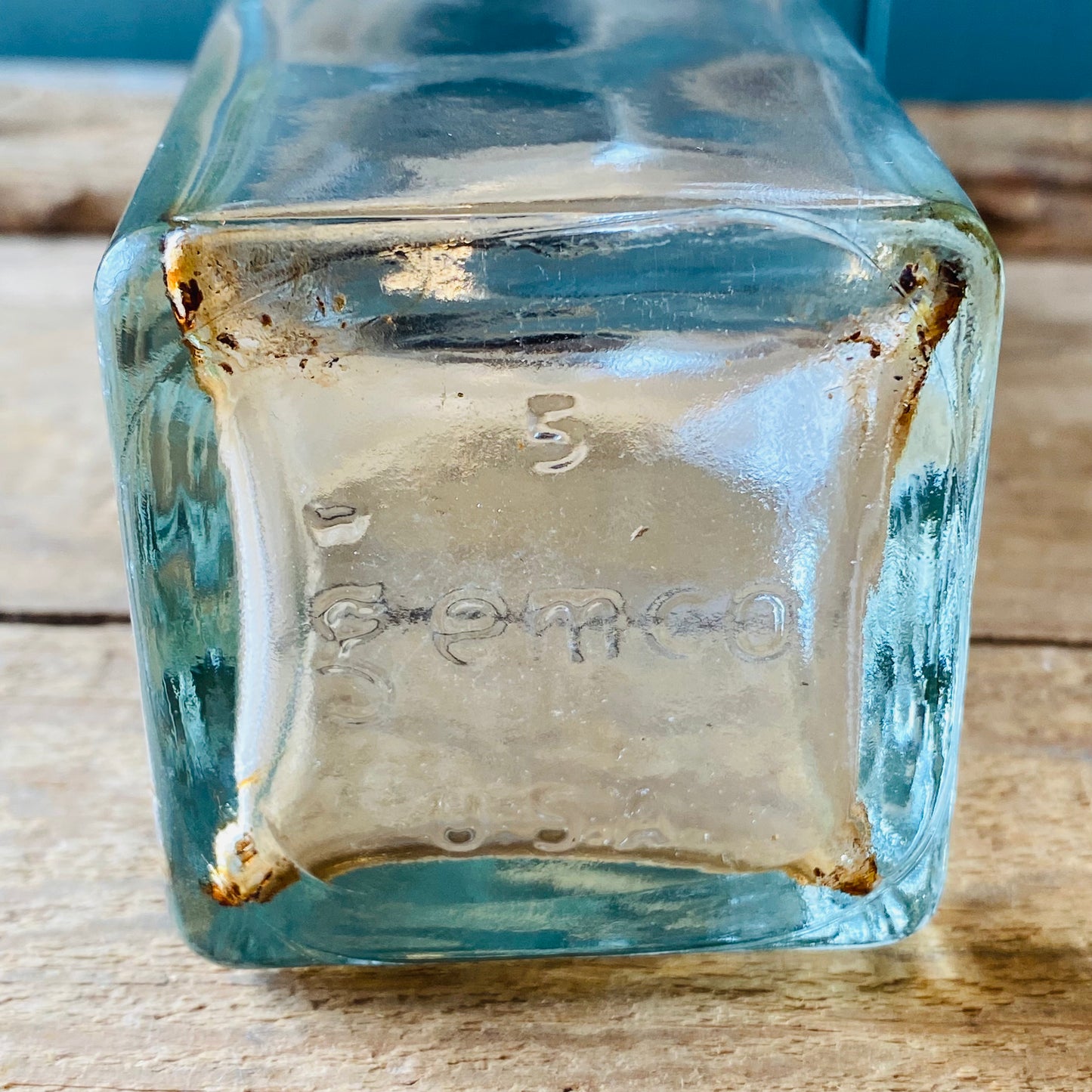 【USA vintage】 GEMCO オイルボトル クリアガラス