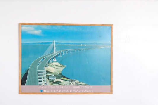 【USA vintage】サンフランシスコ ベイブリッジ ポスター