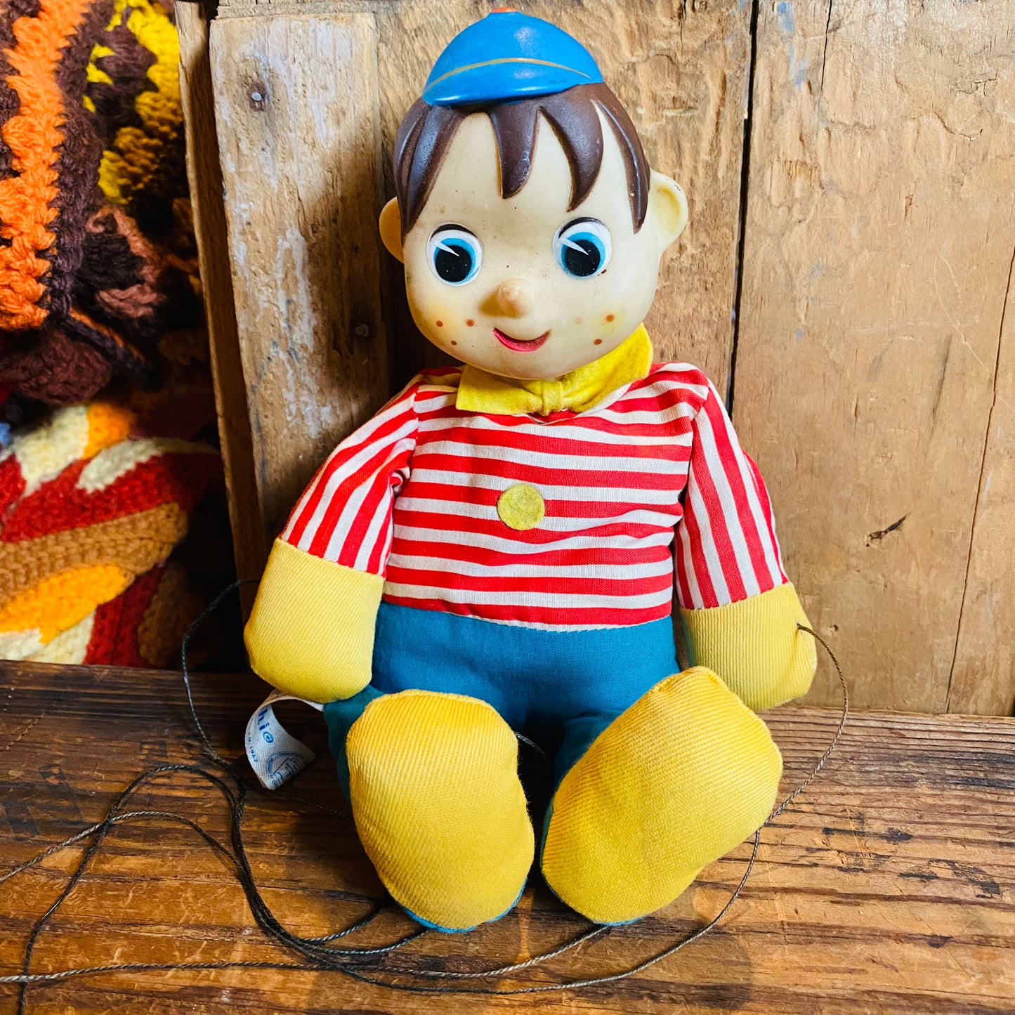 【1962 JPN vintage】knickerbocker ピノキオ 人形